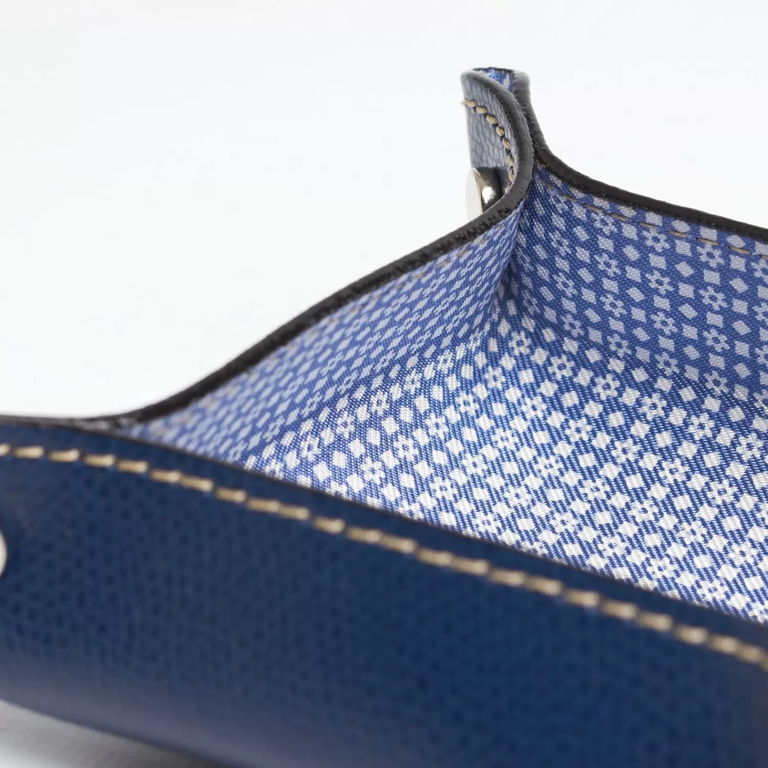 Blue Small Leather Vide00A0Poche>E.Marinella Shop
