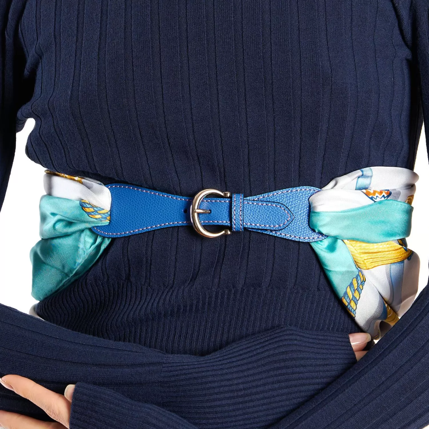 Bluette Fermafoulard>E.Marinella Discount