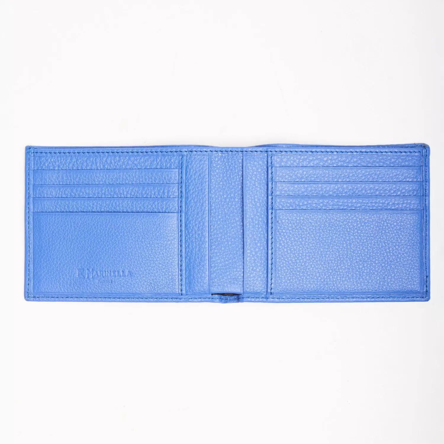 Bluette Hammered Leather Horizontal Wallet>E.Marinella Flash Sale
