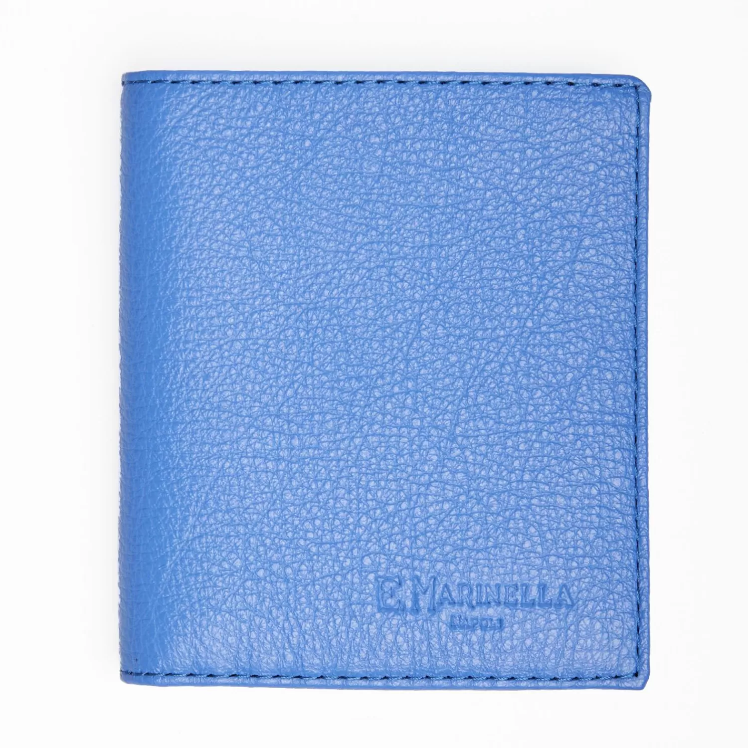 Bluette Hammered Leather Small Wallet>E.Marinella Outlet