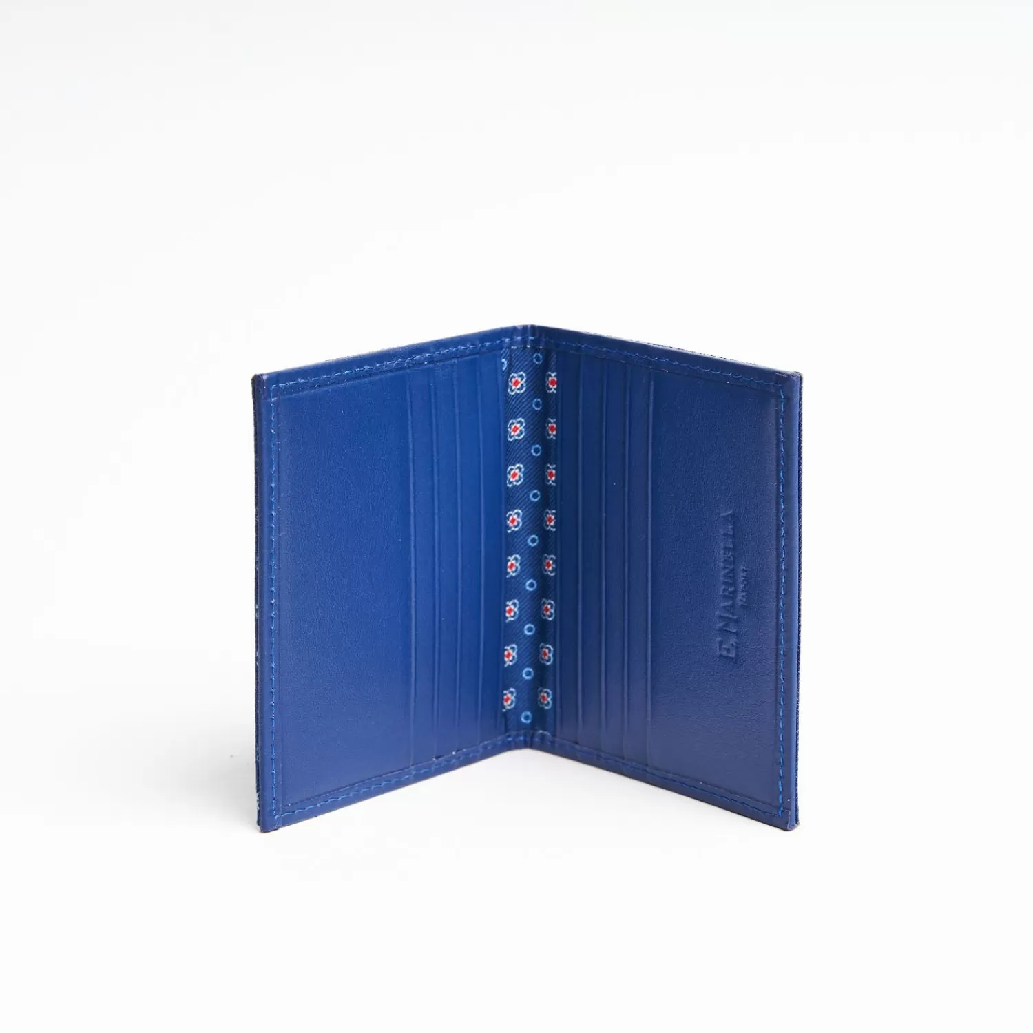 Bluette Leather Folding Card Holder - 10 Compartments>E.Marinella Sale