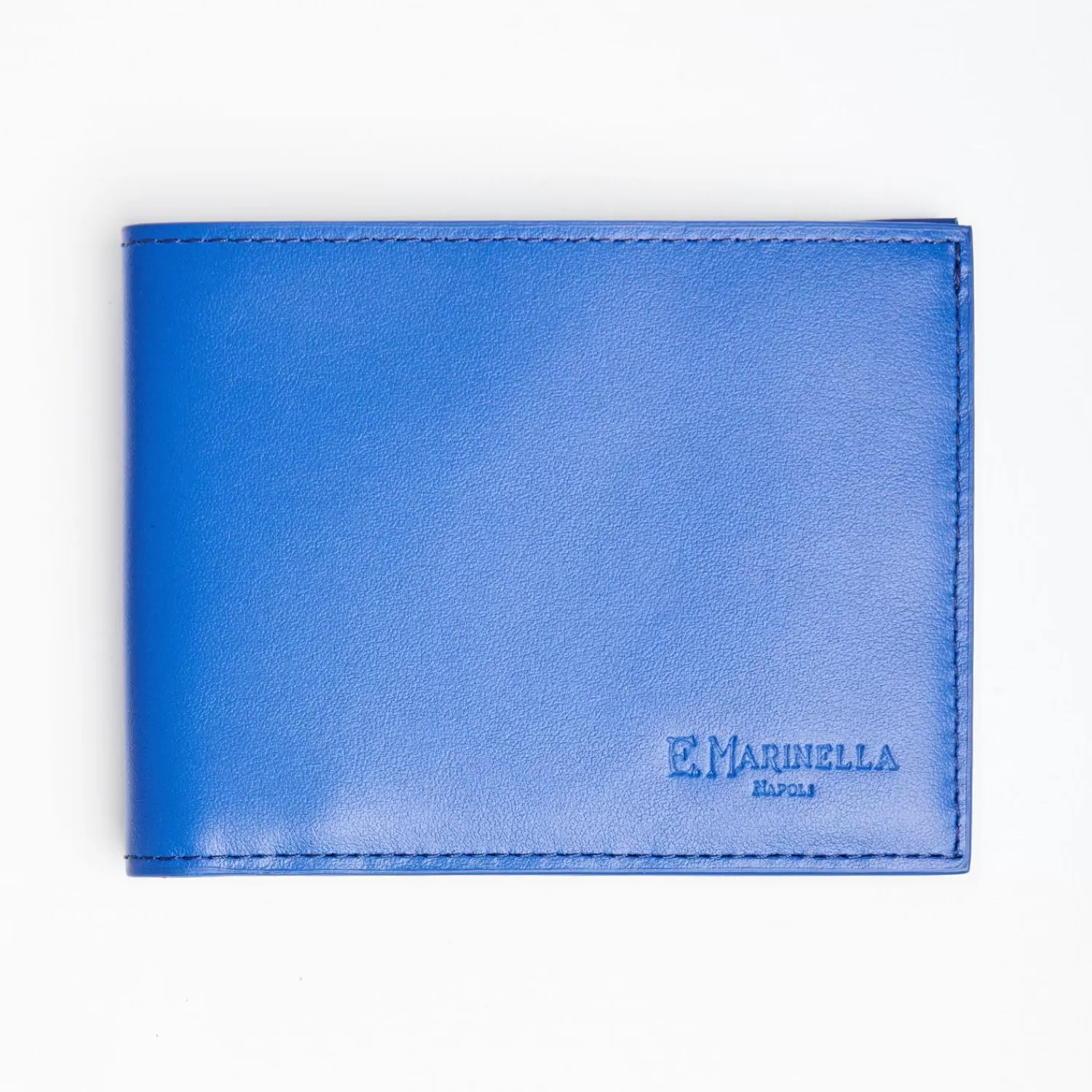 Bluette Leather Horizontal Wallet>E.Marinella Flash Sale