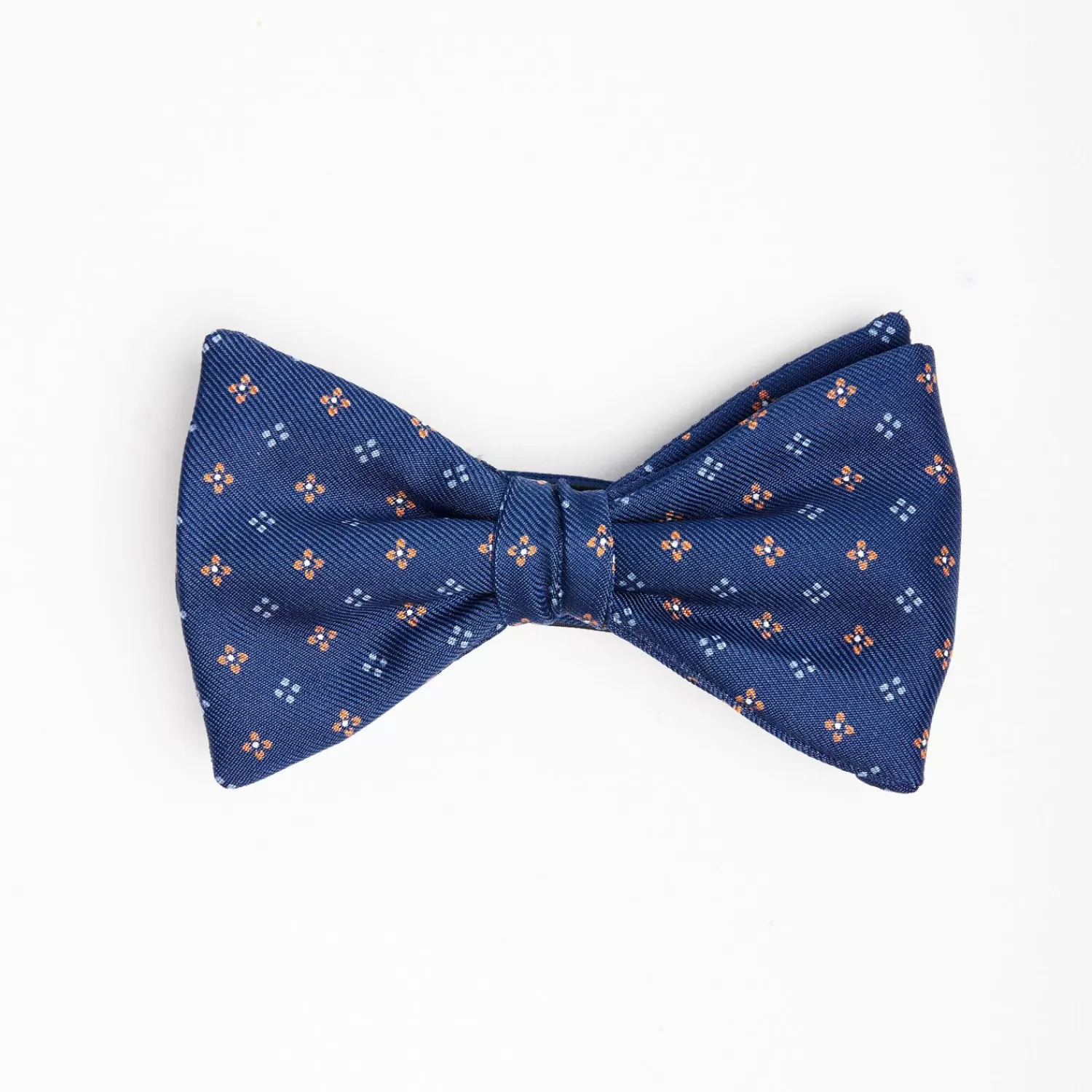 Bluette Pre-Knotted Silk Bowtie Small Flower Pattern>E.Marinella Best
