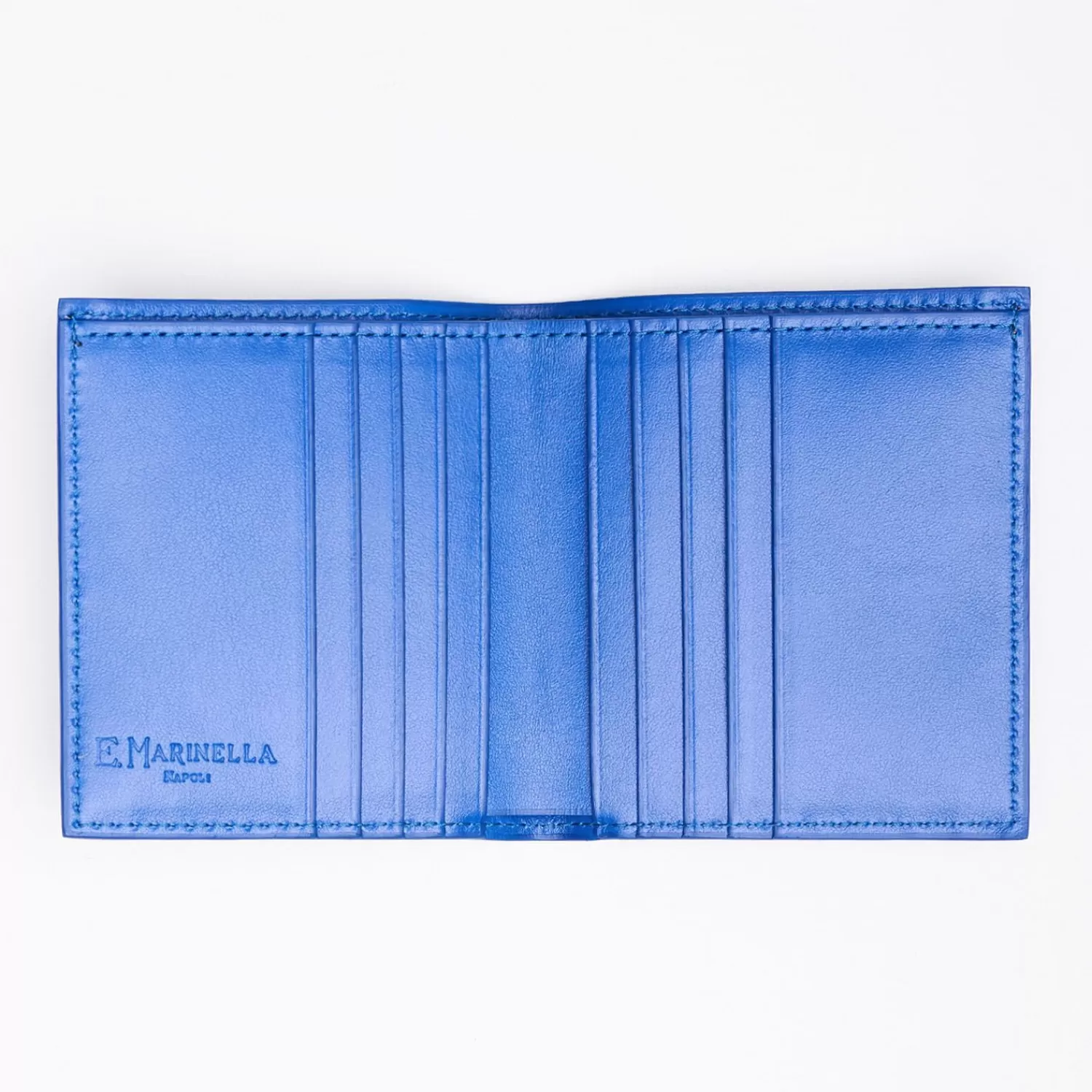 Bluette Smooth Leather Small Wallet>E.Marinella Cheap