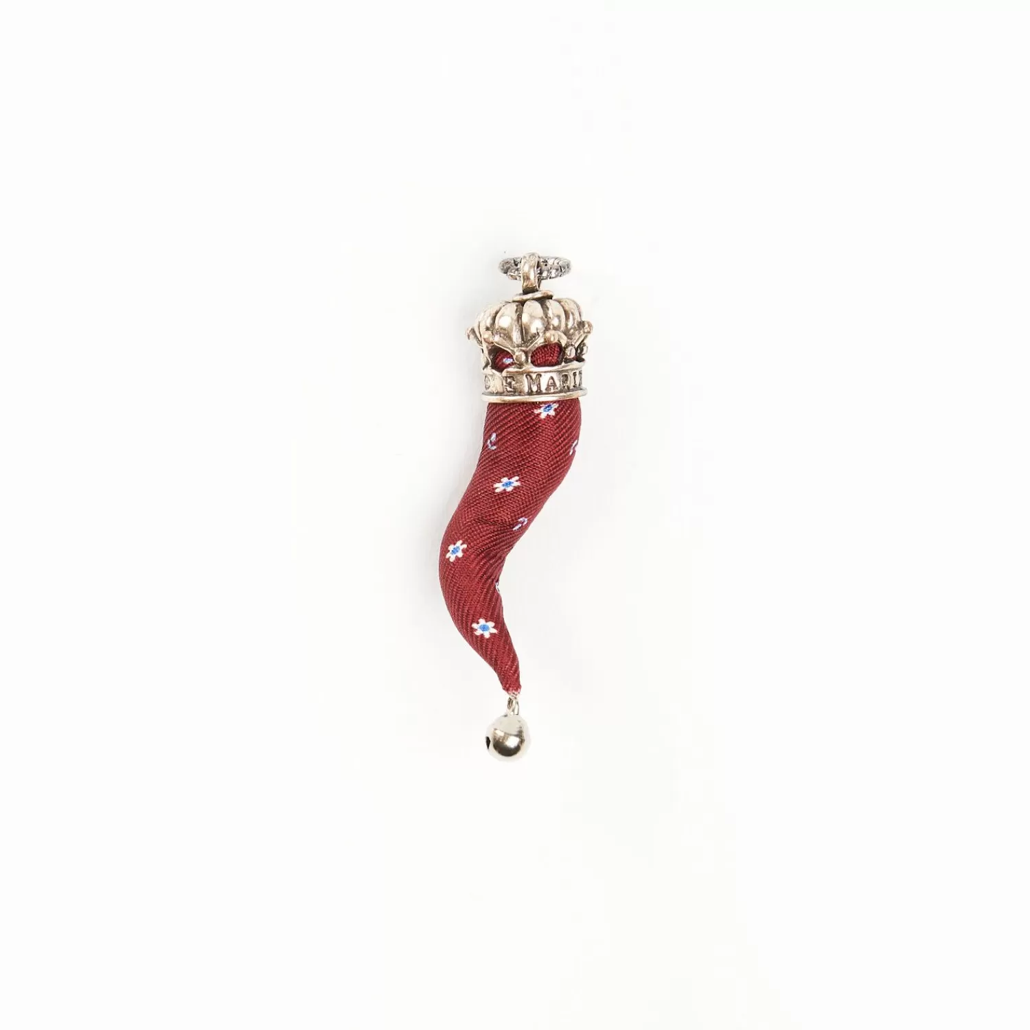 Burgundy Good-Luck Charm>E.Marinella Fashion