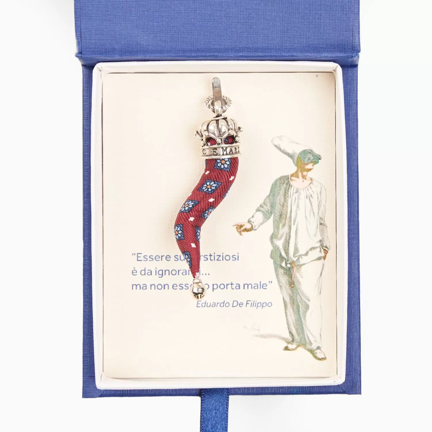 Burgundy Good-Luck Charm>E.Marinella Flash Sale