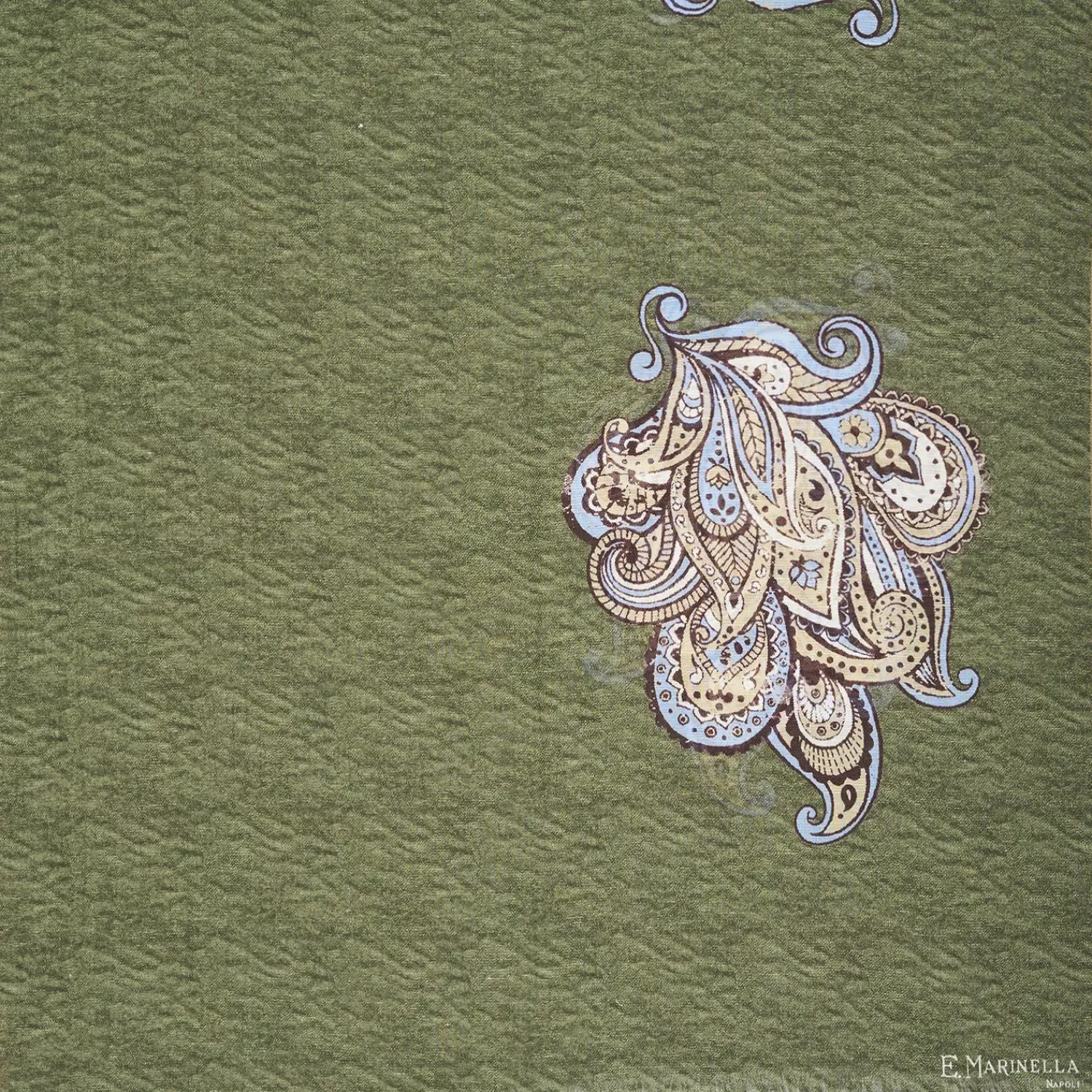 Cotton And Linen Stole>E.Marinella Shop