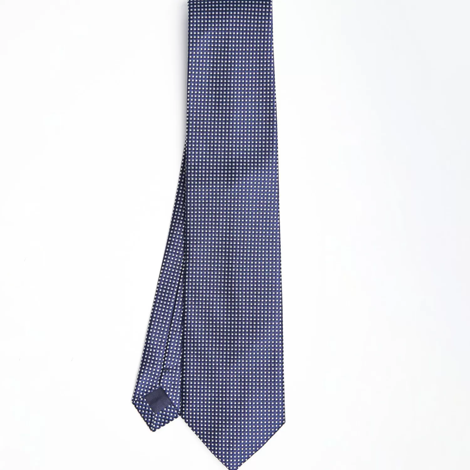 Dark Blue Ceremonial Jacquard Silk Tie>E.Marinella Cheap
