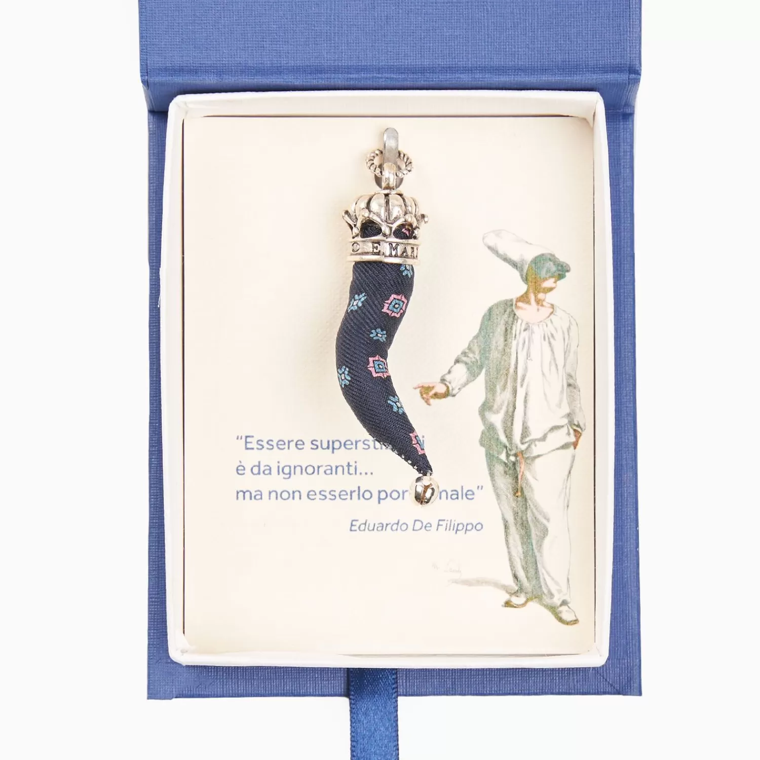 Dark Blue Good-Luck Charm>E.Marinella Online