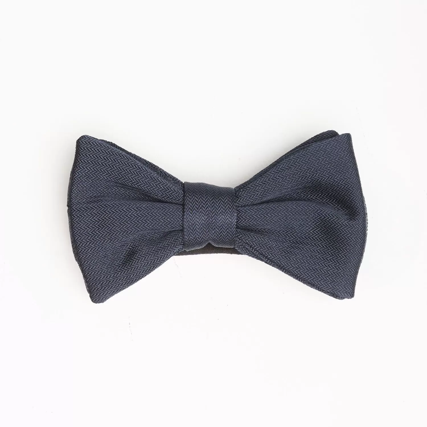 Dark Blue Pre-Knotted Silk Bowtie - Solid Color>E.Marinella Cheap