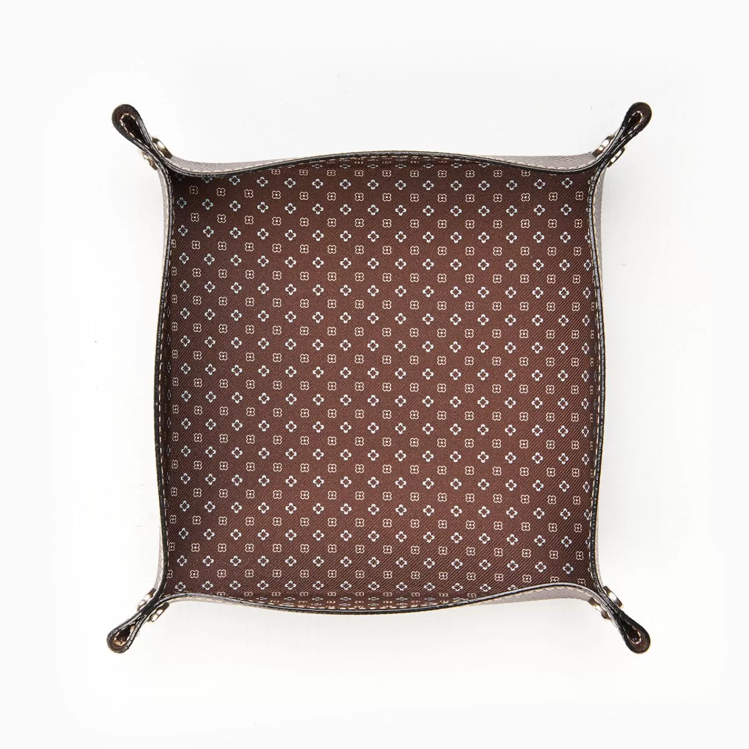 Dark Brown Large Leather Vide00A0Poche>E.Marinella Discount