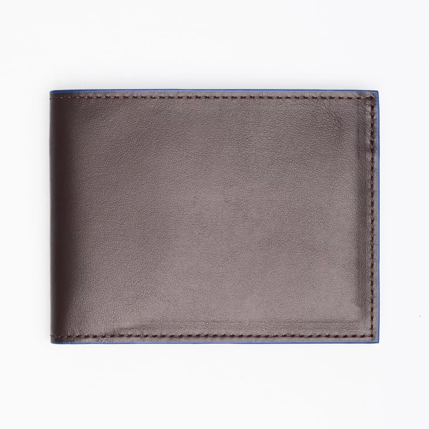 Dark Brown Leather Horizontal Wallet>E.Marinella Flash Sale