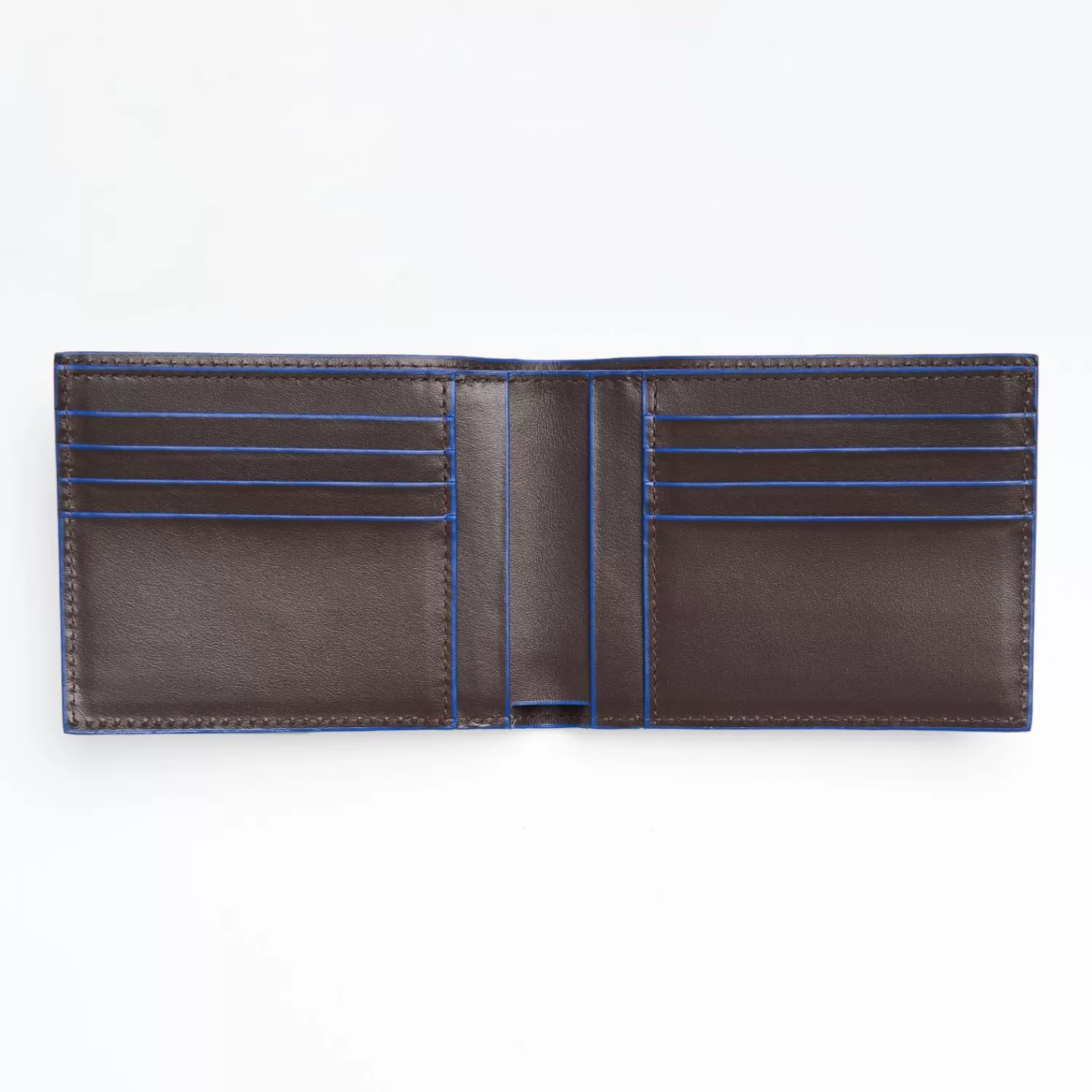 Dark Brown Leather Horizontal Wallet>E.Marinella Cheap
