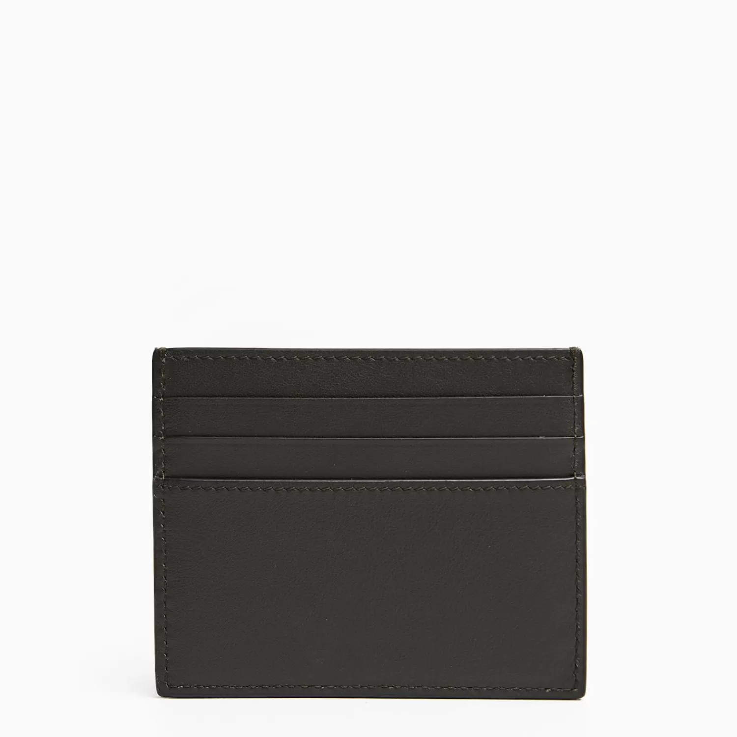 Dark Green Leather Credit Card Holder - 7 Compartments>E.Marinella Best