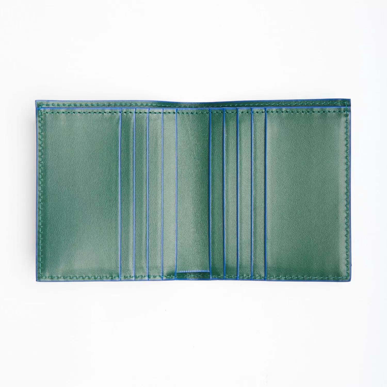 Dark Green Leather Small Wallet>E.Marinella Clearance