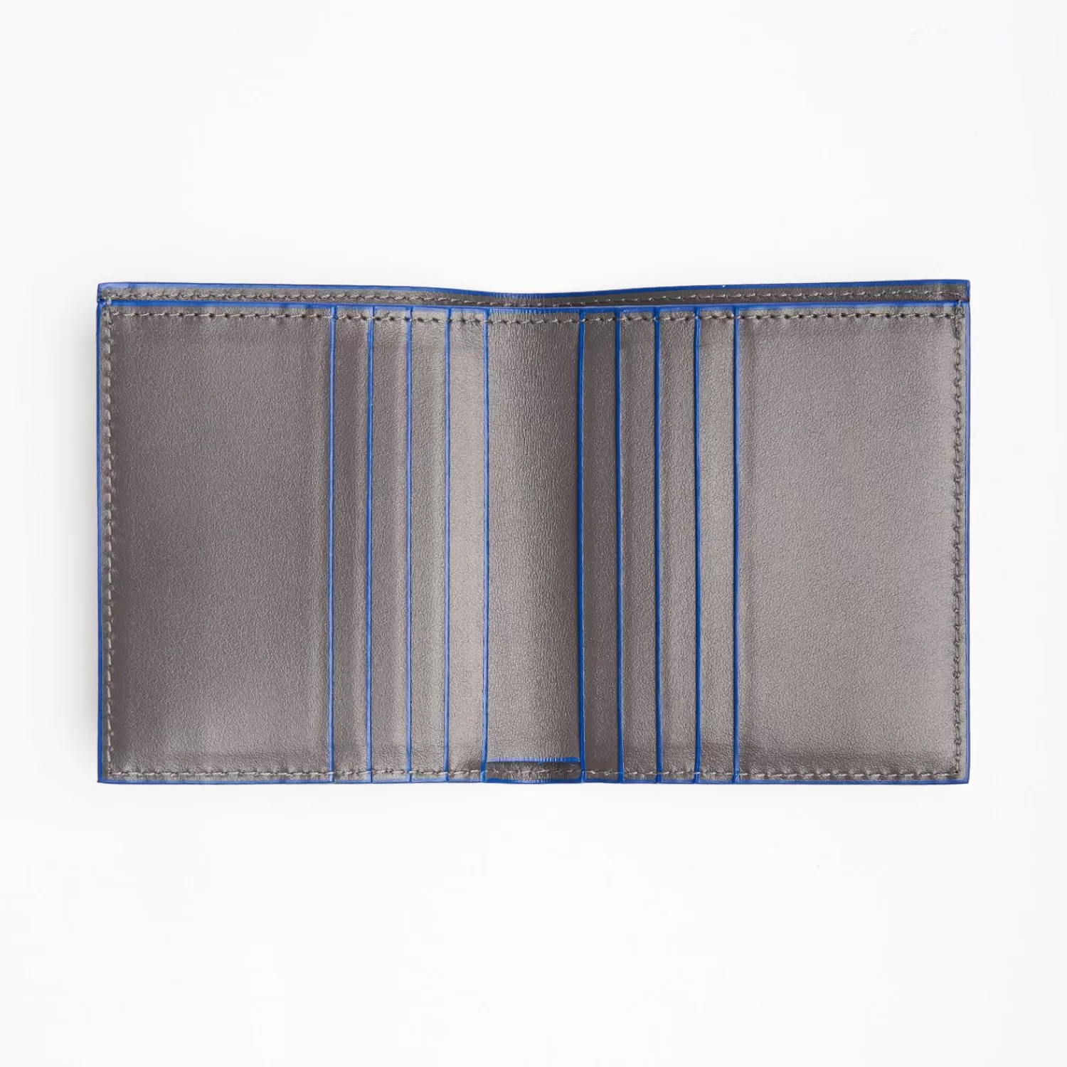 Dark Grey Leather Small Wallet>E.Marinella Cheap