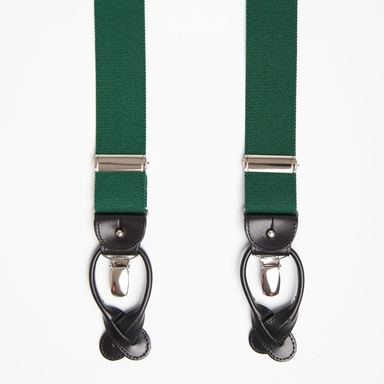 Green Plain Colour Braces>E.Marinella Online