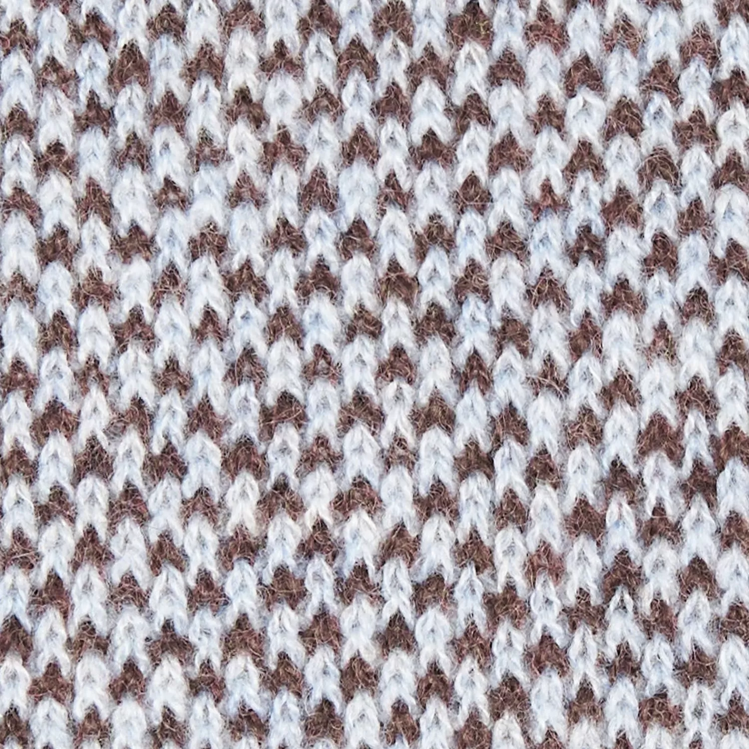 Light Blue And Dark Brown Cashmere Neck Warmer>E.Marinella Fashion