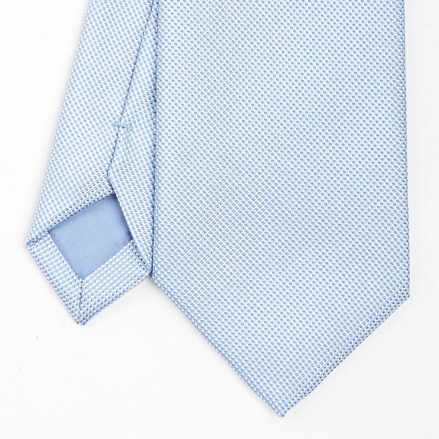 Light Blue Ceremonial Jacquard Silk Tie>E.Marinella Hot