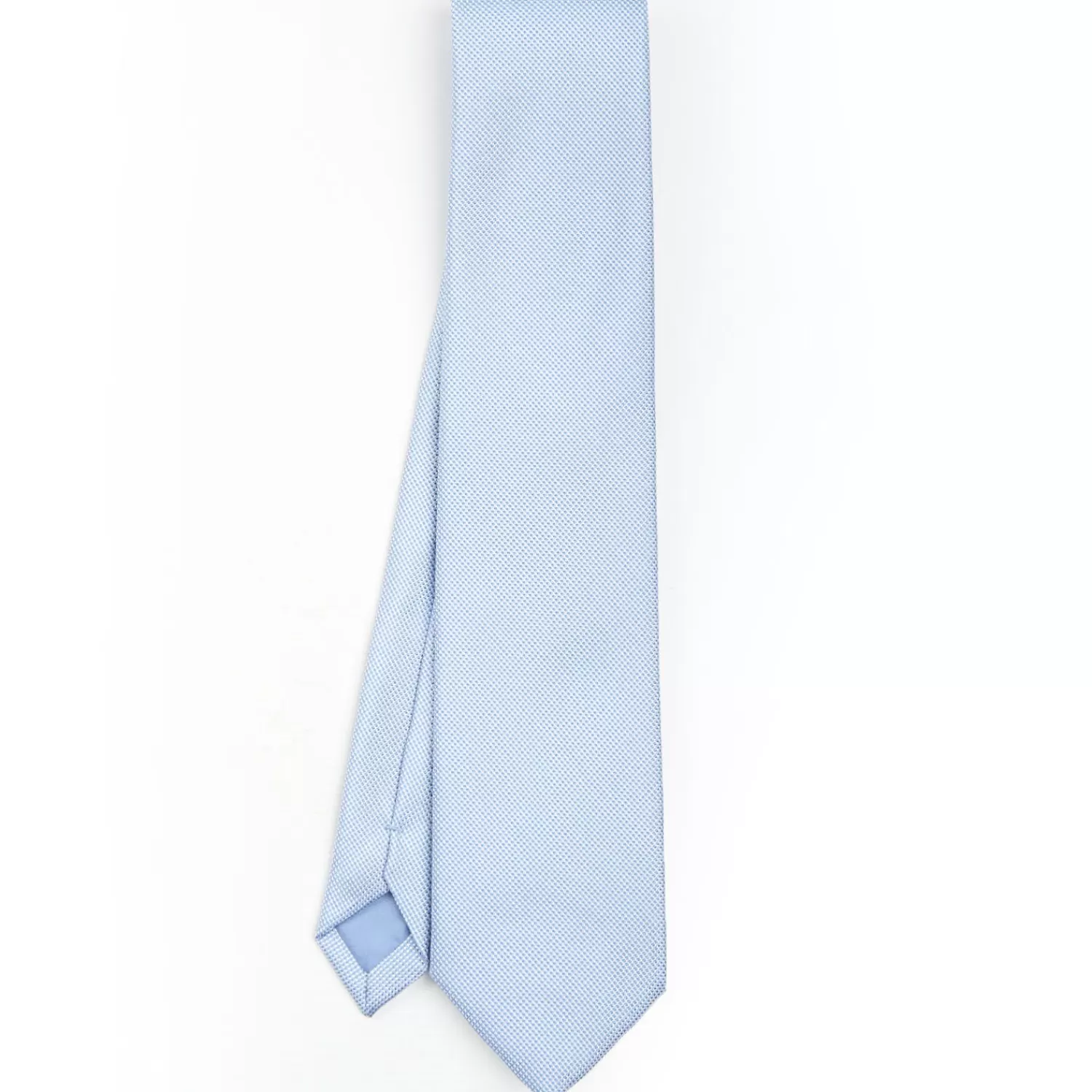 Light Blue Ceremonial Jacquard Silk Tie>E.Marinella Hot