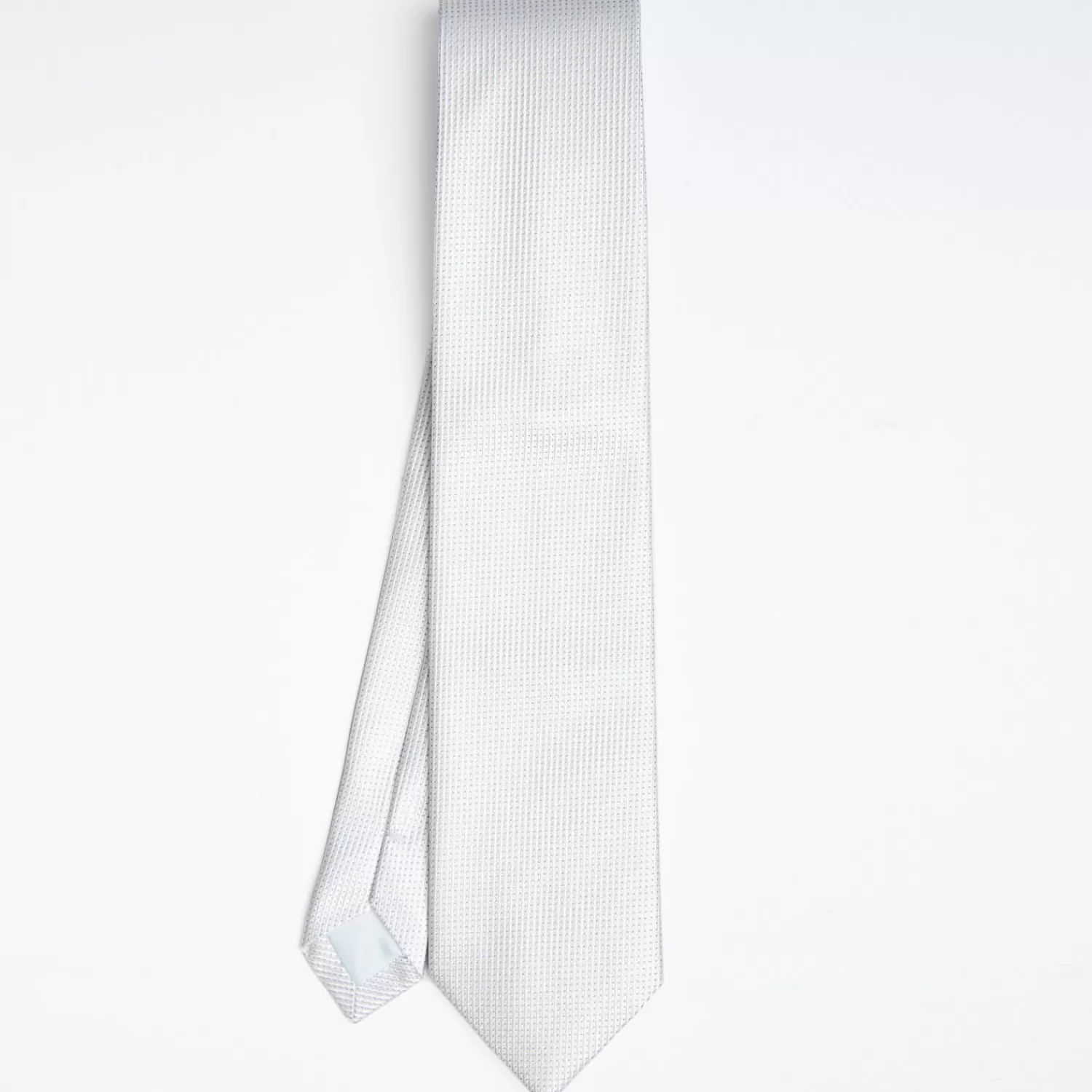 Light Blue Ceremonial Jacquard Silk Tie>E.Marinella Shop