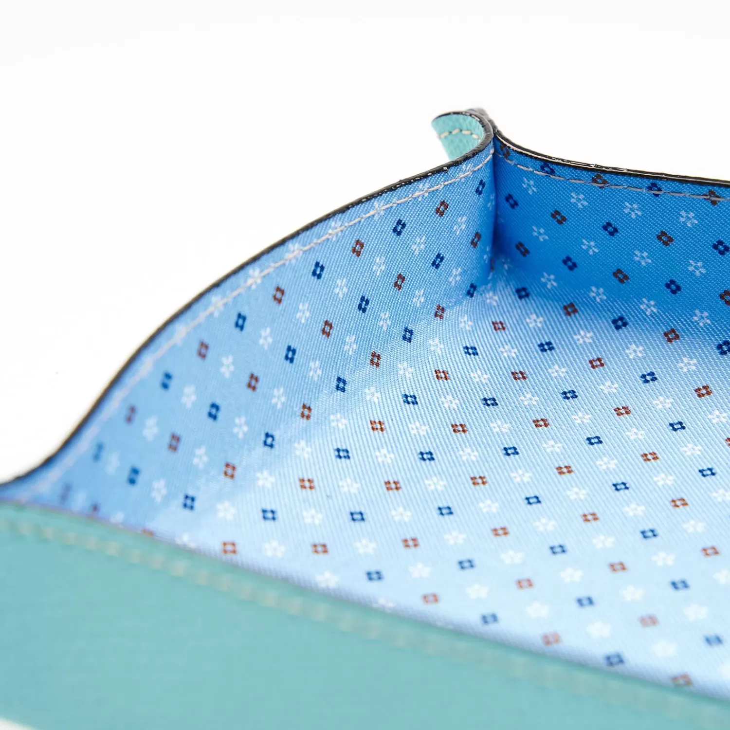 Light Blue Large Leather Vide00A0Poche>E.Marinella Fashion