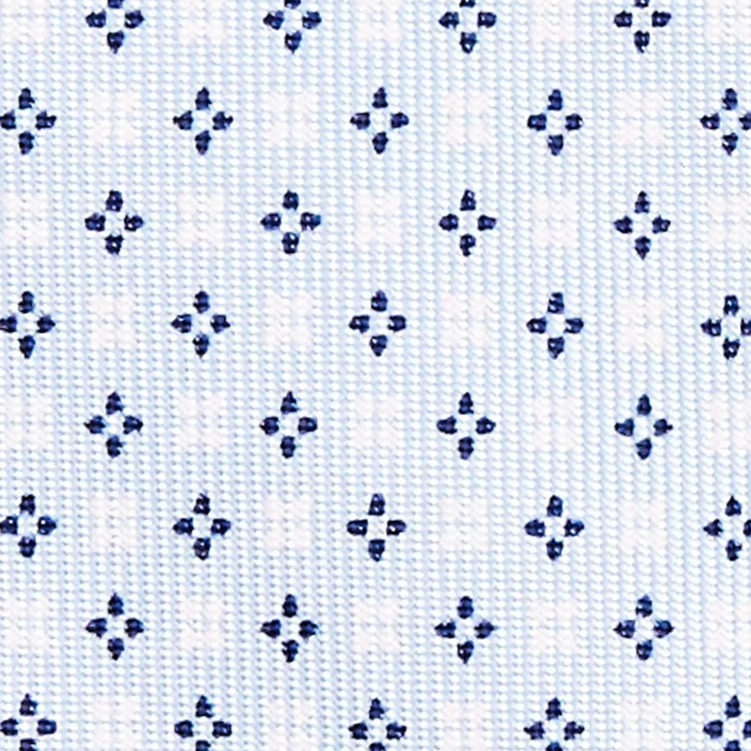 Light Blue Sartorial Classic Silk Tie - Small Flower Designs>E.Marinella Best