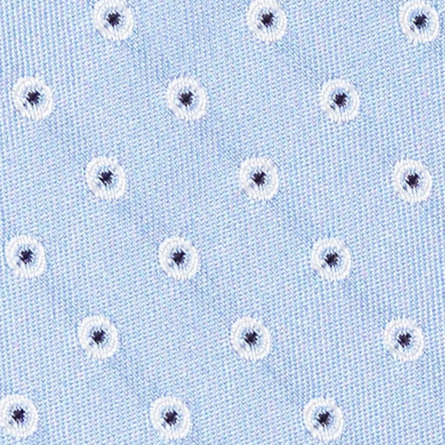 Light Blue Sartorial Jacquard Silk Tie - Small Geometric Pattern>E.Marinella Cheap