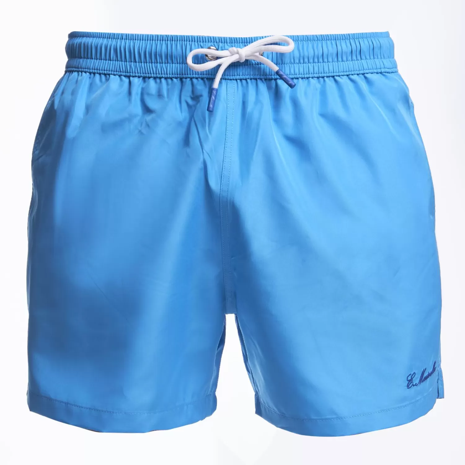 Light Blue Swim Short Plain Colour>E.Marinella Fashion