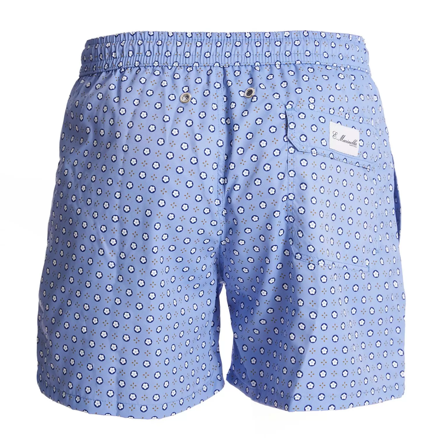 Light Blue Swim Shorts- Large Patterns>E.Marinella Outlet