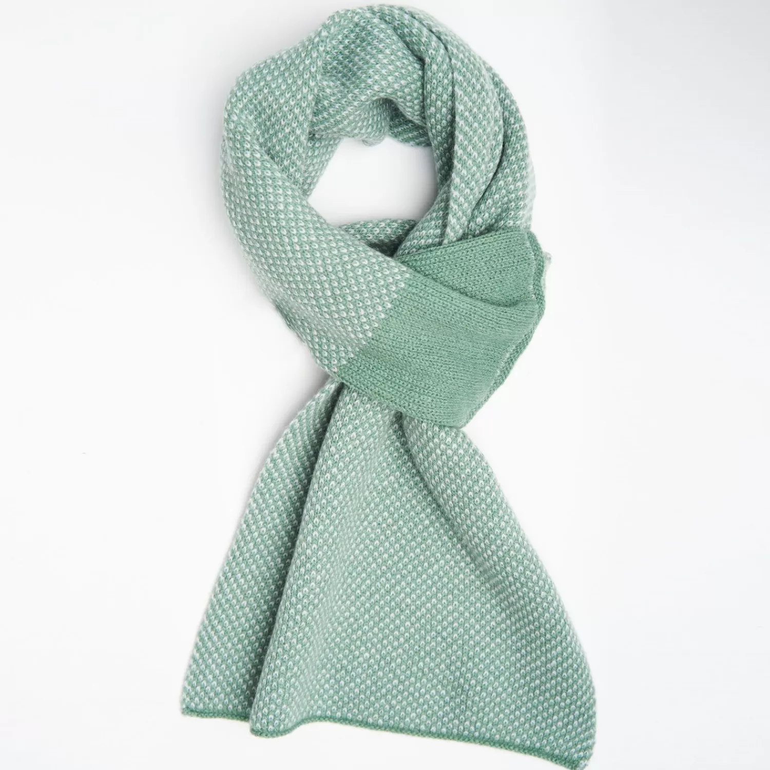 Light Green And Beige Cashmere Neck Warmer>E.Marinella Cheap