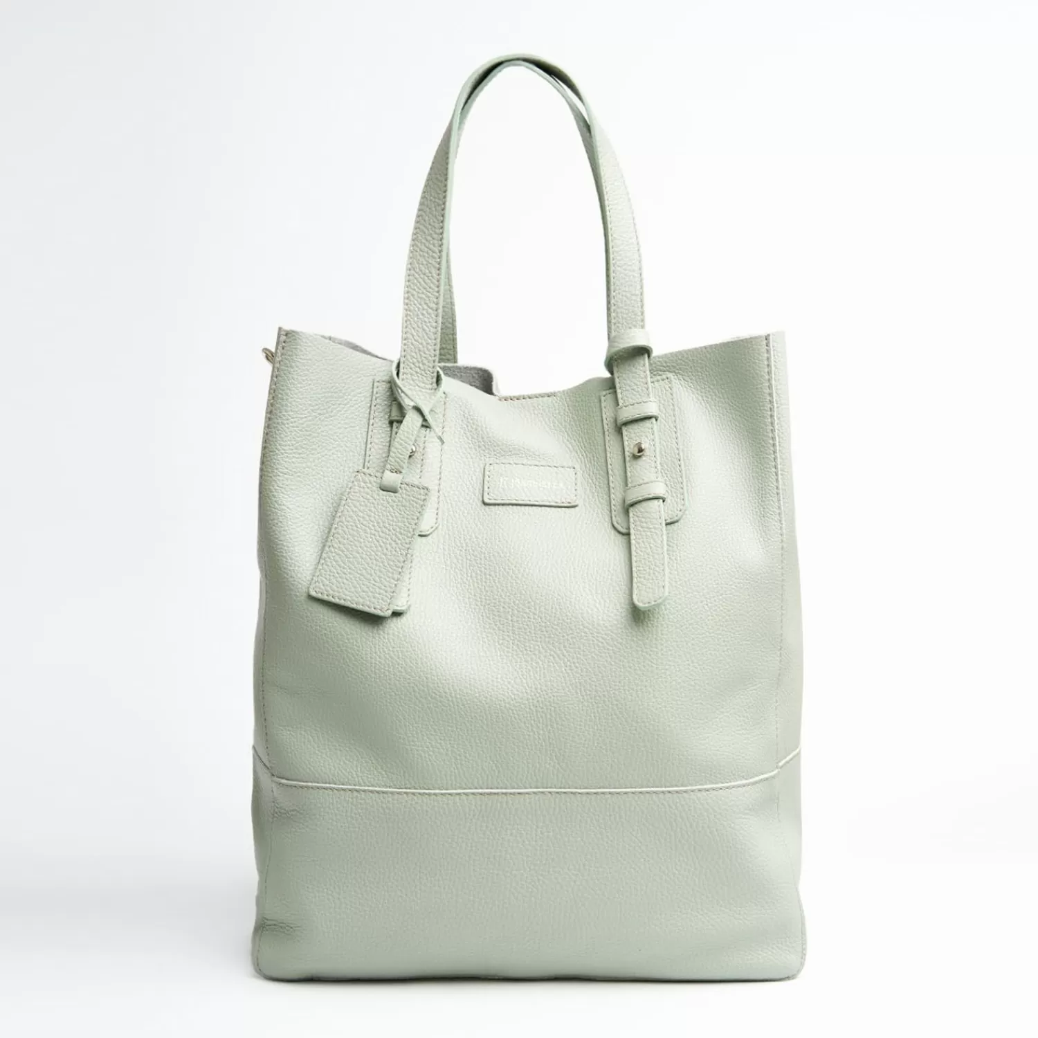 Light Green Deconstructed Bag>E.Marinella Hot