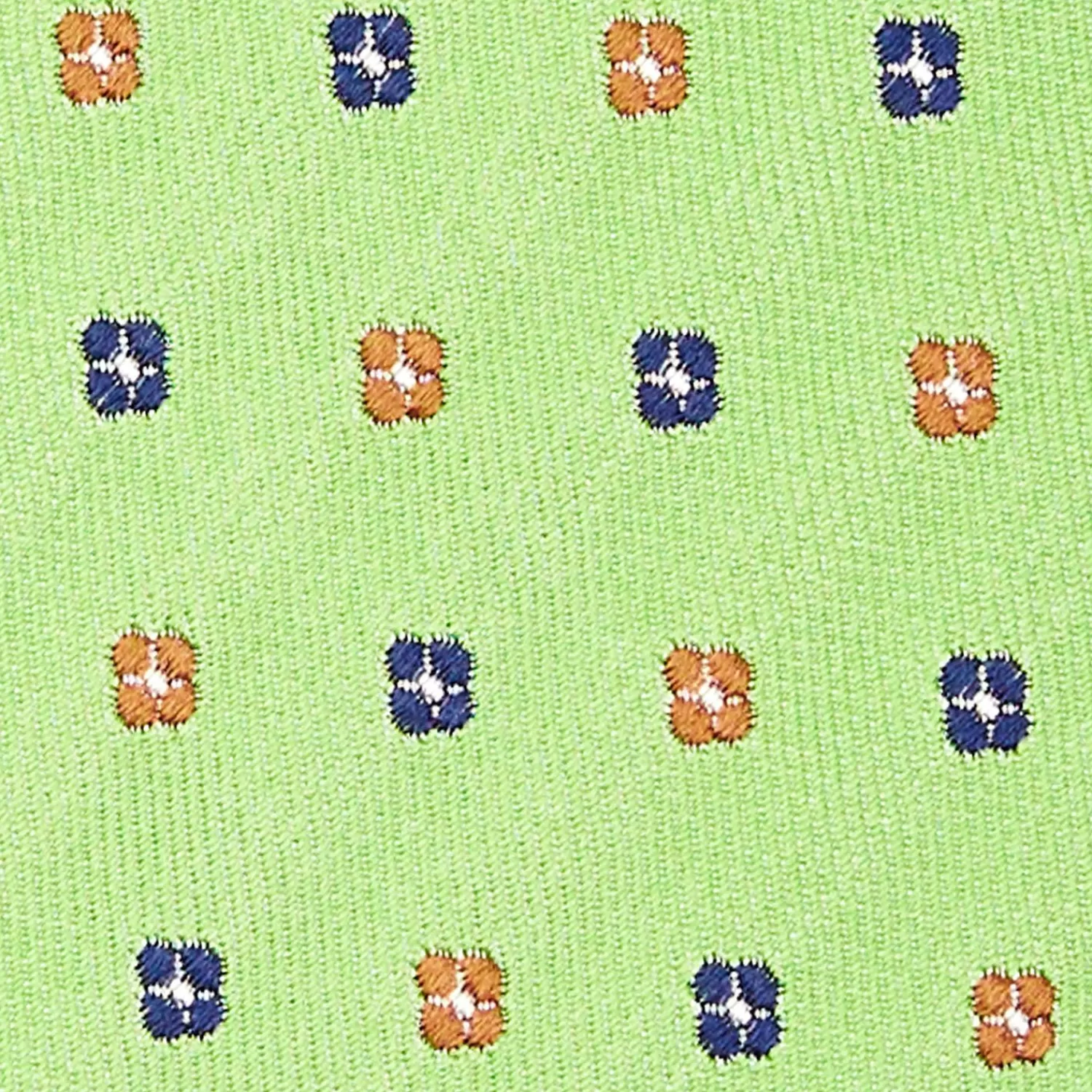 Light Green Sartorial Jacquard Silk Tie - Small Flower Designs>E.Marinella Flash Sale