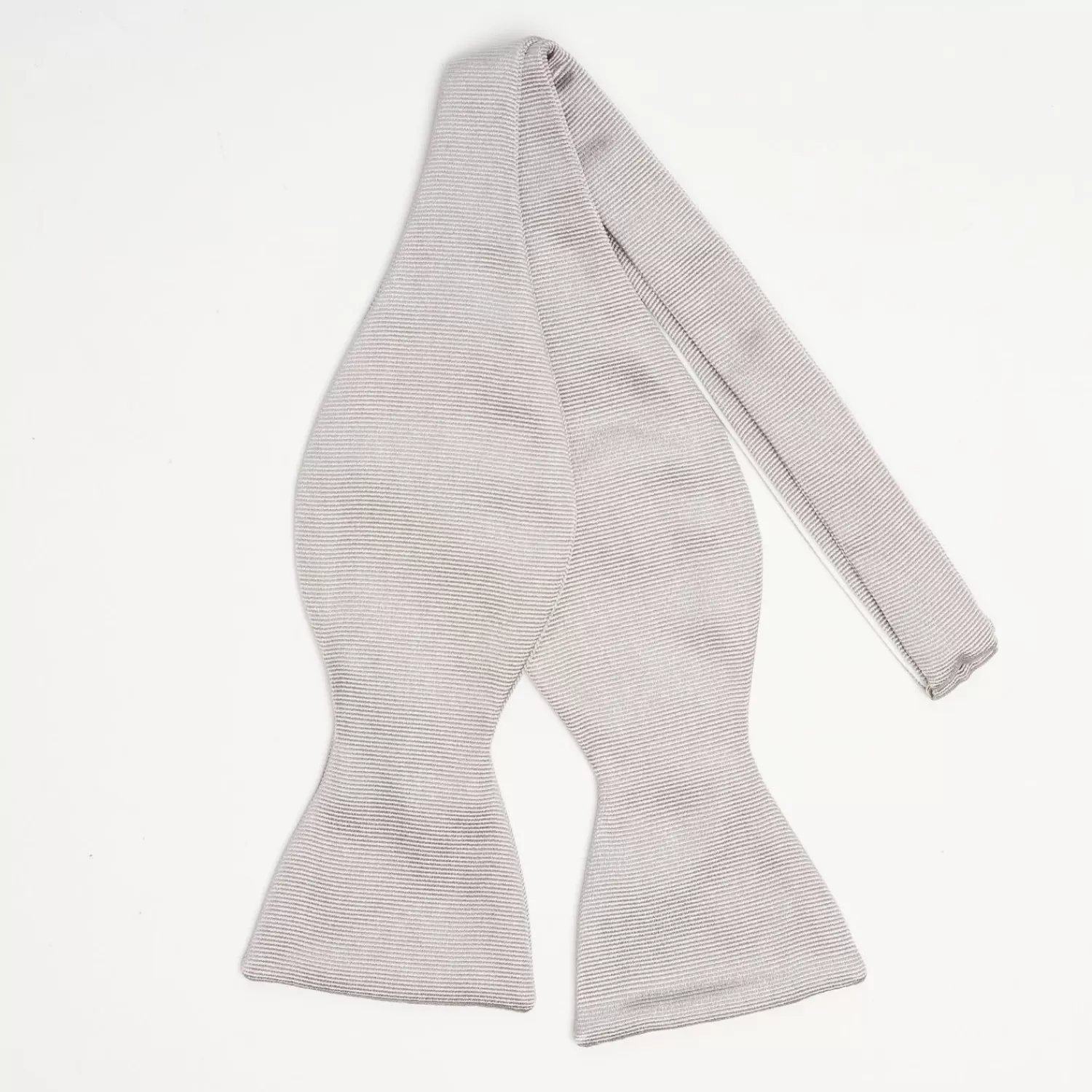 Light Grey Silk Bowtie To Self-Tie - Solid Color>E.Marinella Hot