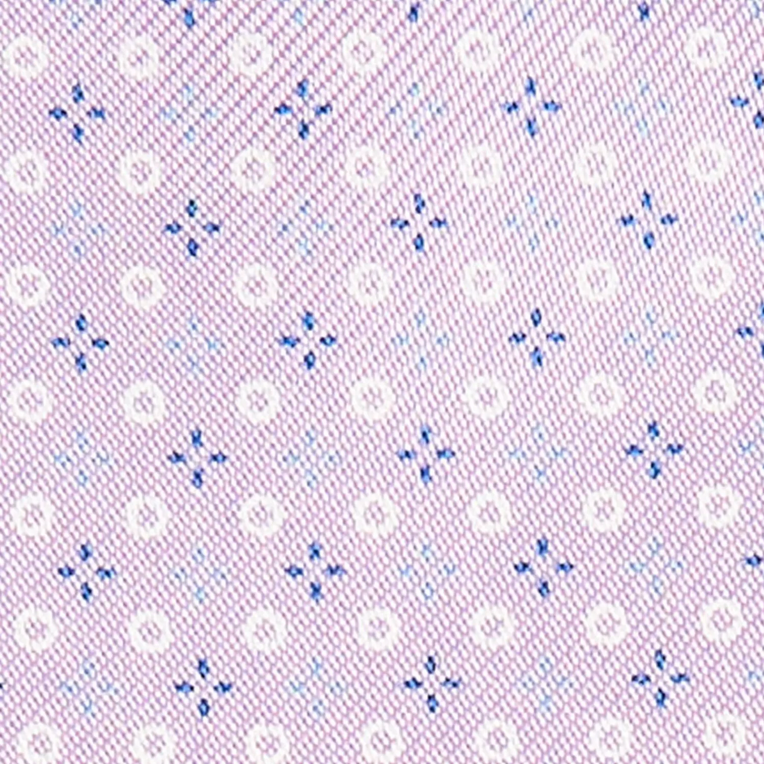 Lilac Silk Ascot Tie - Small Flower Designs>E.Marinella Cheap