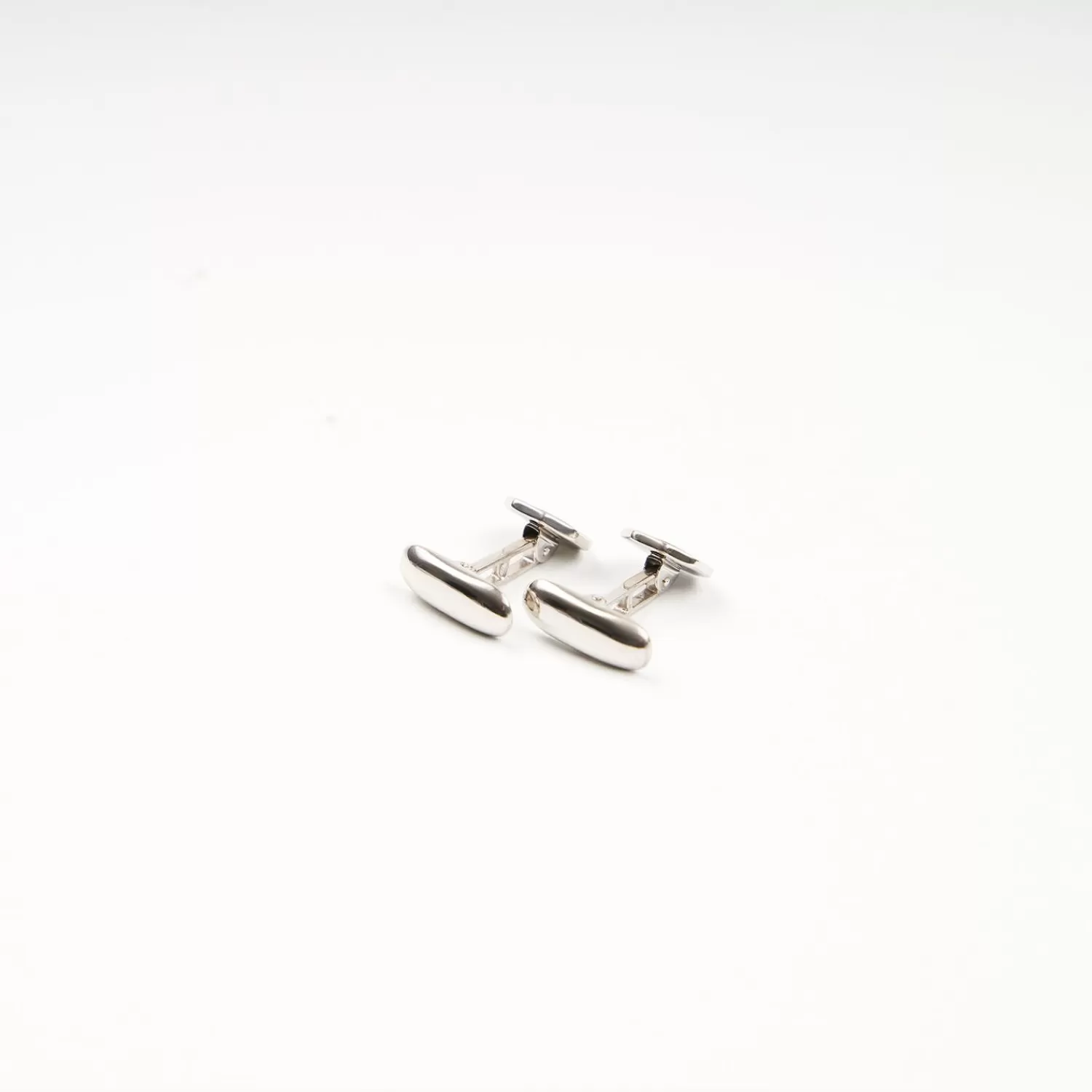 Octagonal Cufflinks With Onyx In Silver>E.Marinella Discount