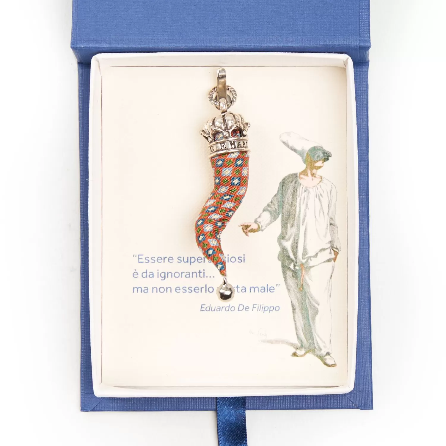 Orange Good-Luck Charm>E.Marinella Hot