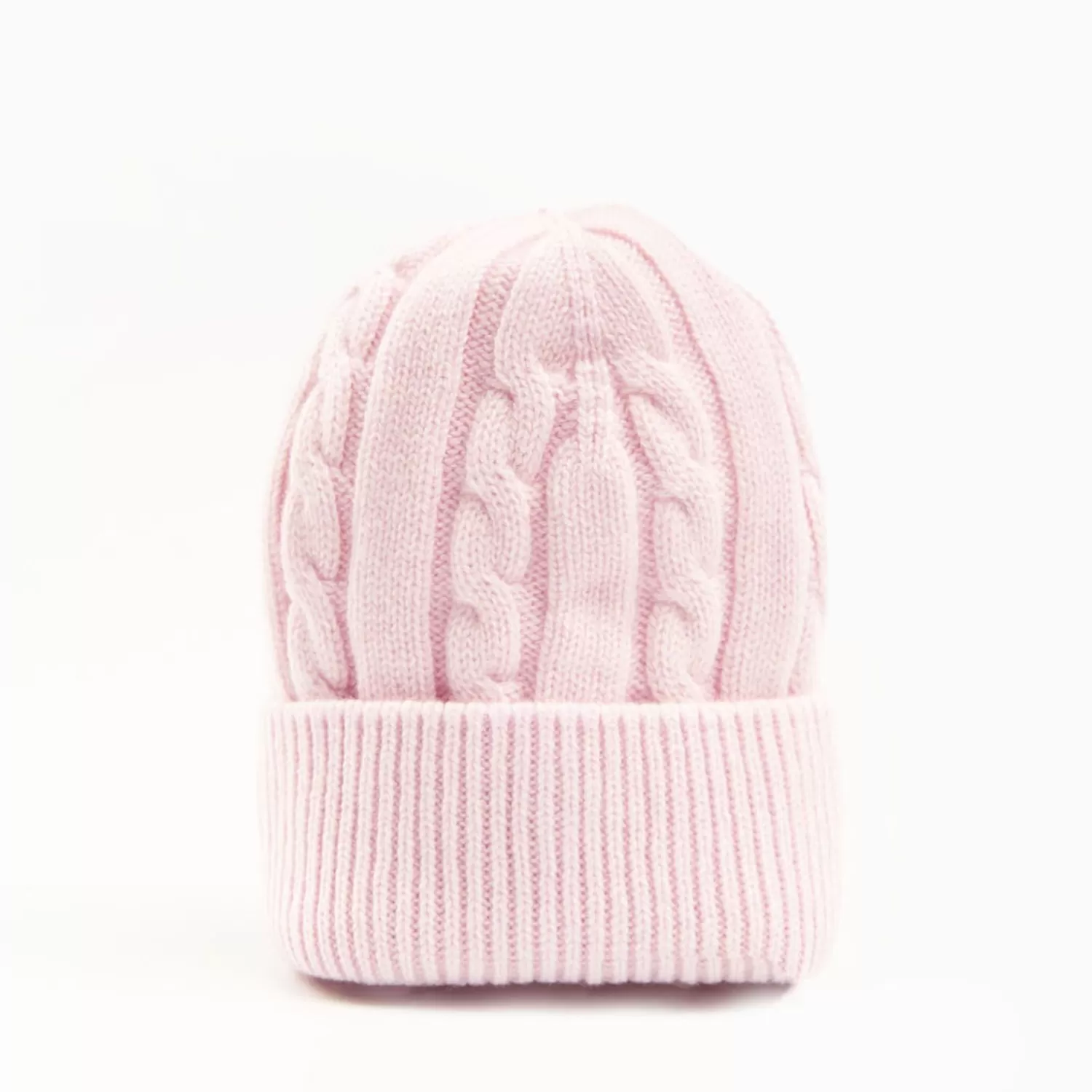Pink Cashmere Braid Beanie>E.Marinella Best