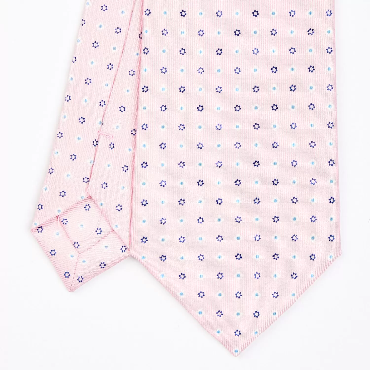 Pink Sartorial Classic Silk Tie - Small Flower Designs>E.Marinella Best Sale
