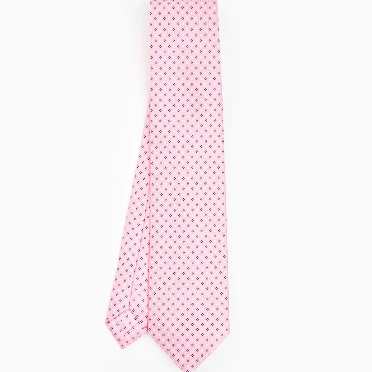 Pink Sartorial Classic Silk Tie - Small Flower Designs>E.Marinella Cheap