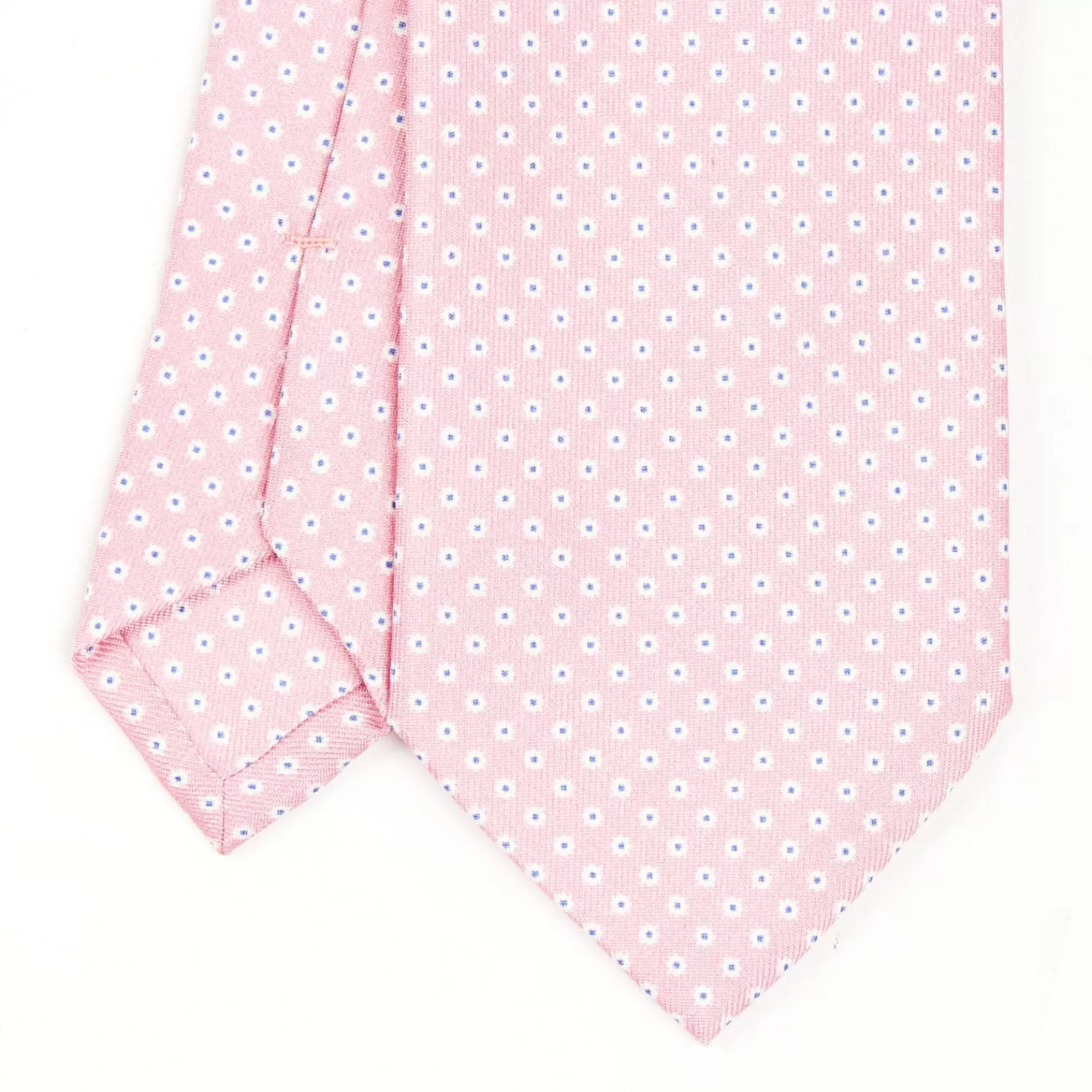 Pink Sartorial Classic Silk Tie - Small Flower Pattern>E.Marinella Best Sale
