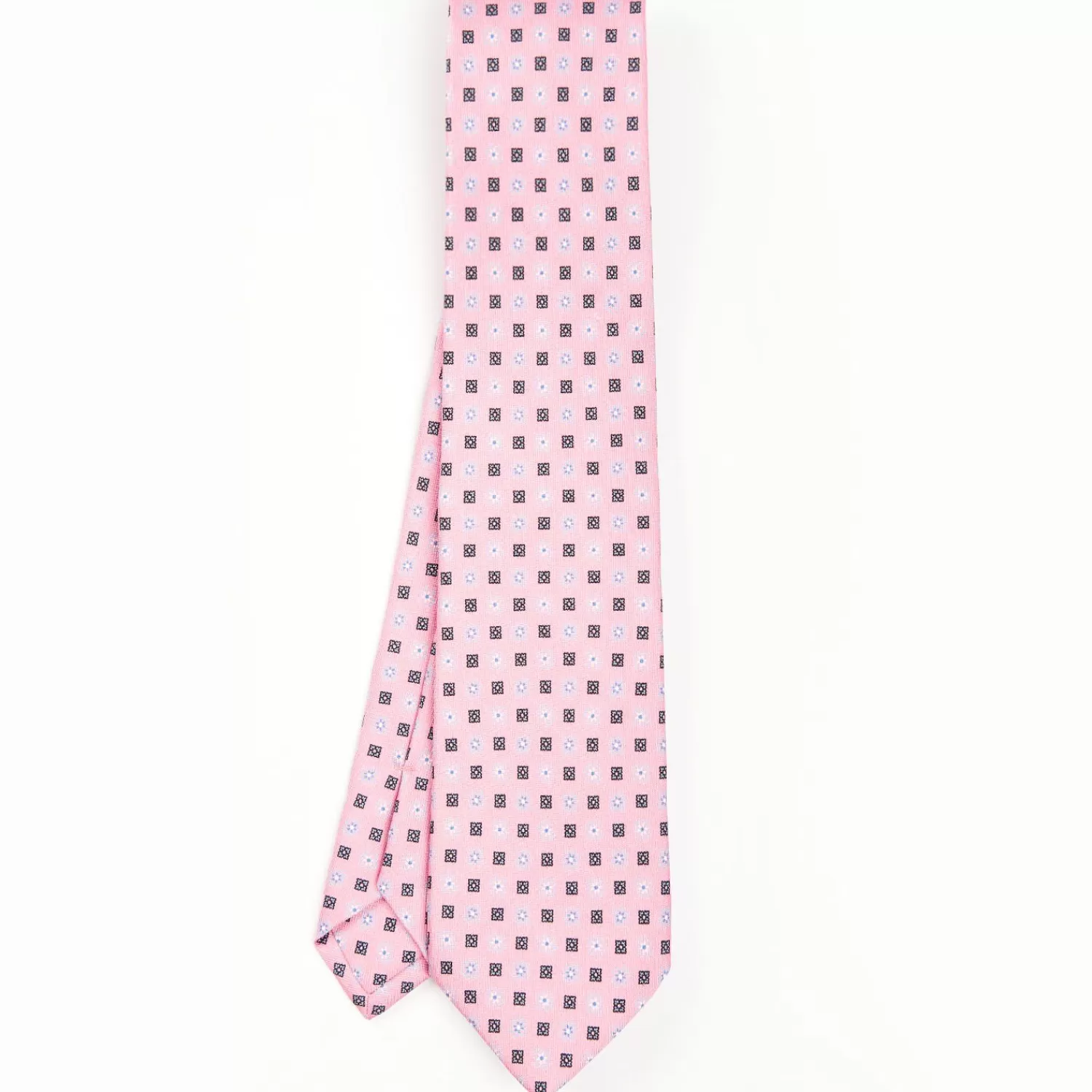 Pink Sartorial Classic Tie - Small Flower Pattern>E.Marinella Best