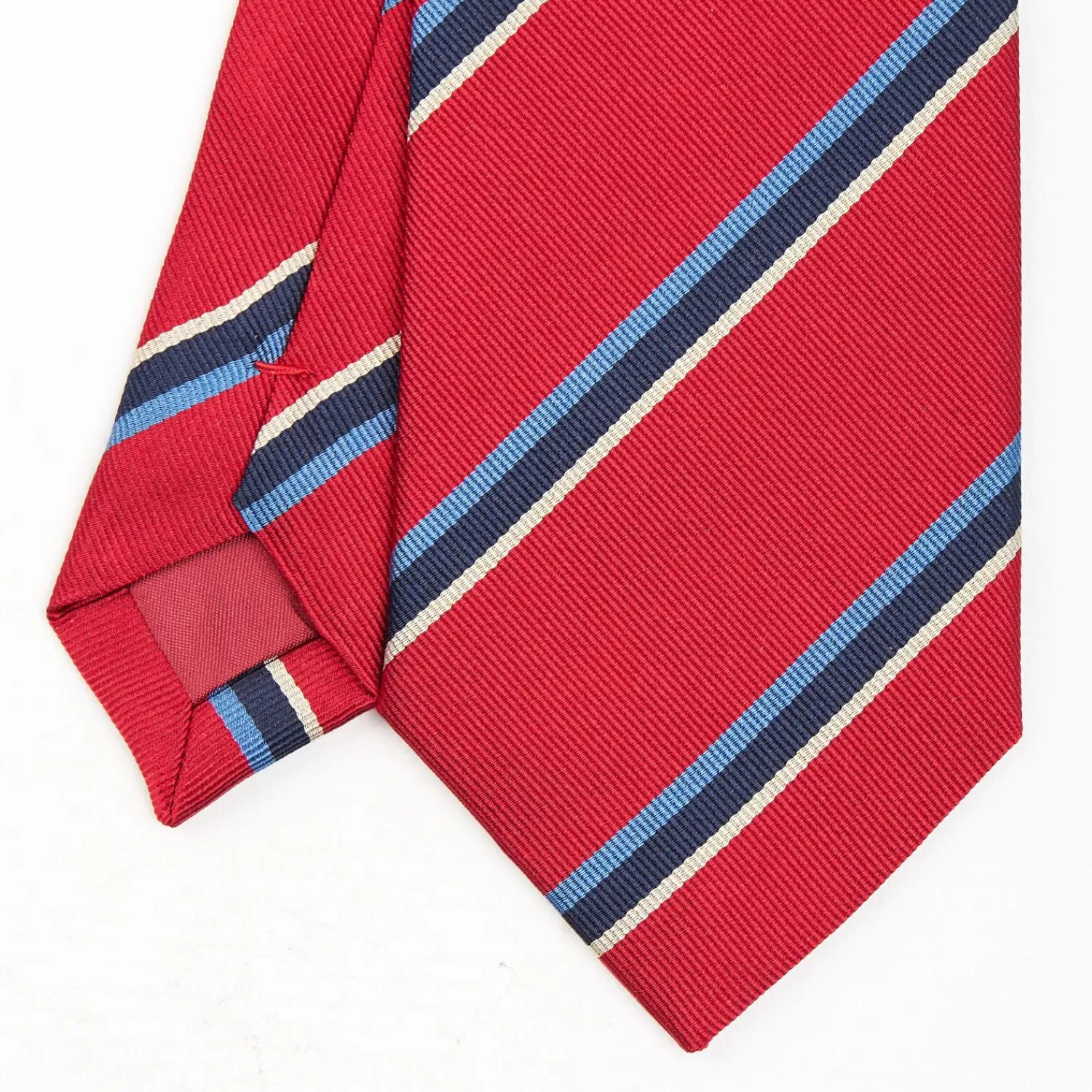 Red Sartorial Striped Tie>E.Marinella Hot