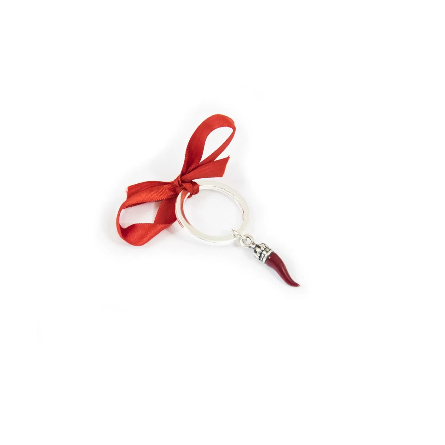 Silver Keyring Horn>E.Marinella Sale