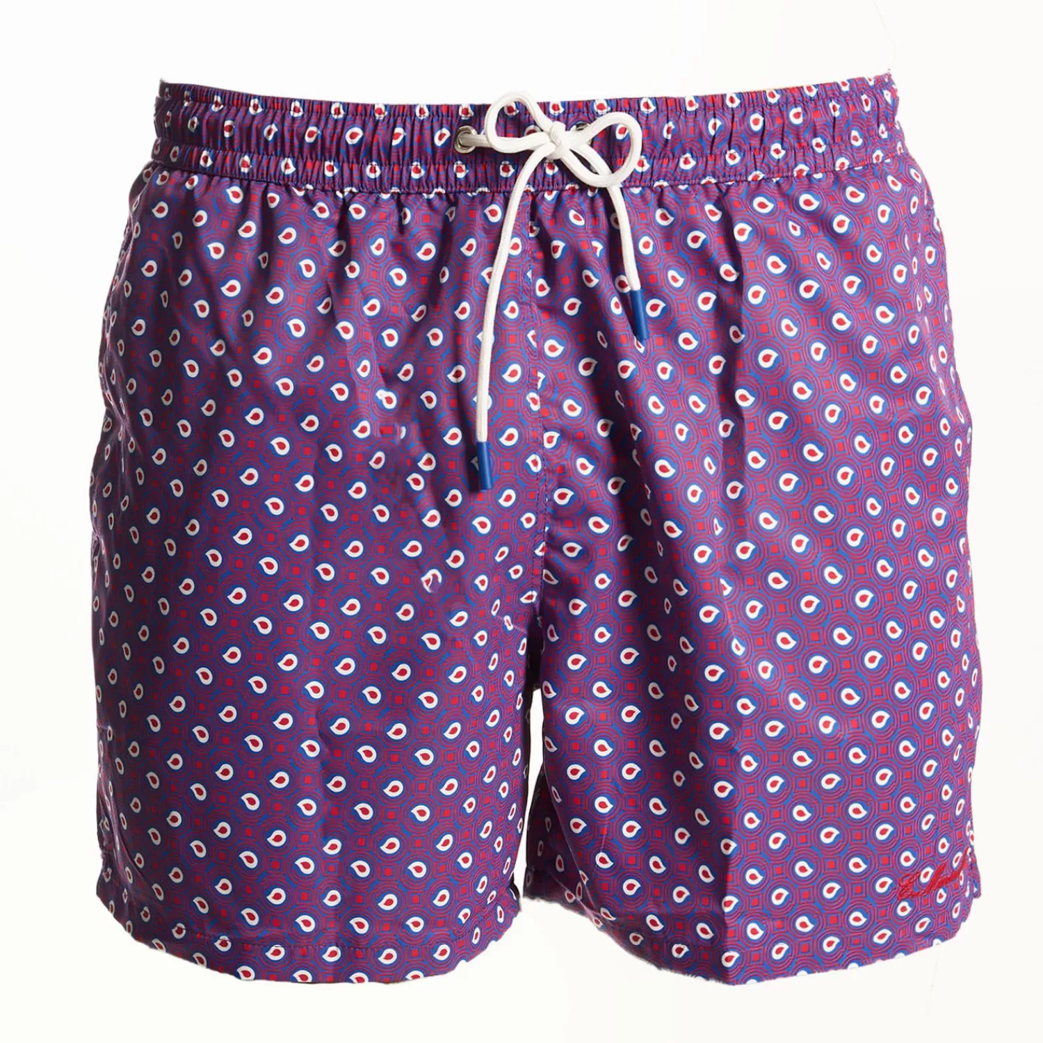 Violet Swim Shorts- Paisley Pattern>E.Marinella Flash Sale