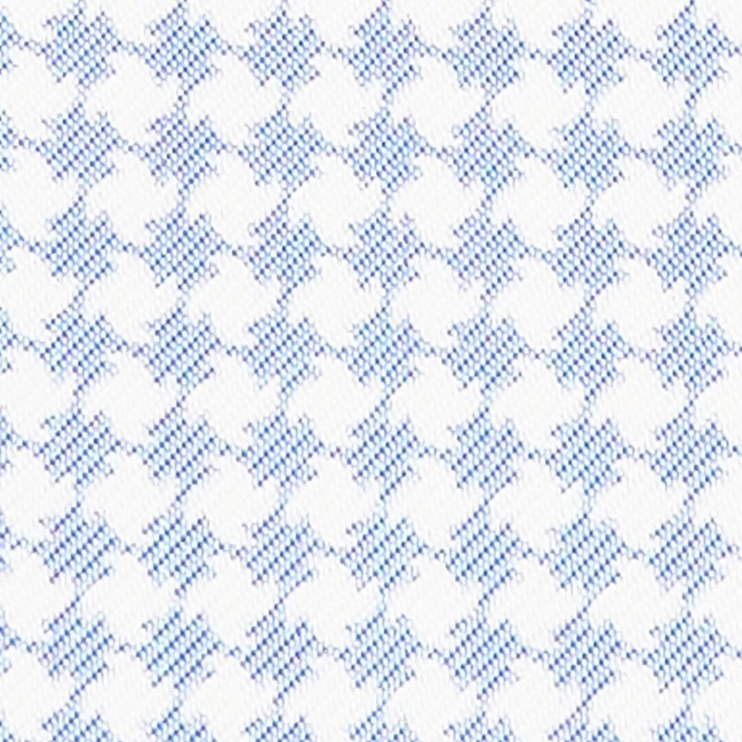 White Silk Ascot Tie Small Geometric Designs>E.Marinella Clearance